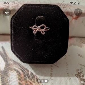 Sterling Silver Bow Ring